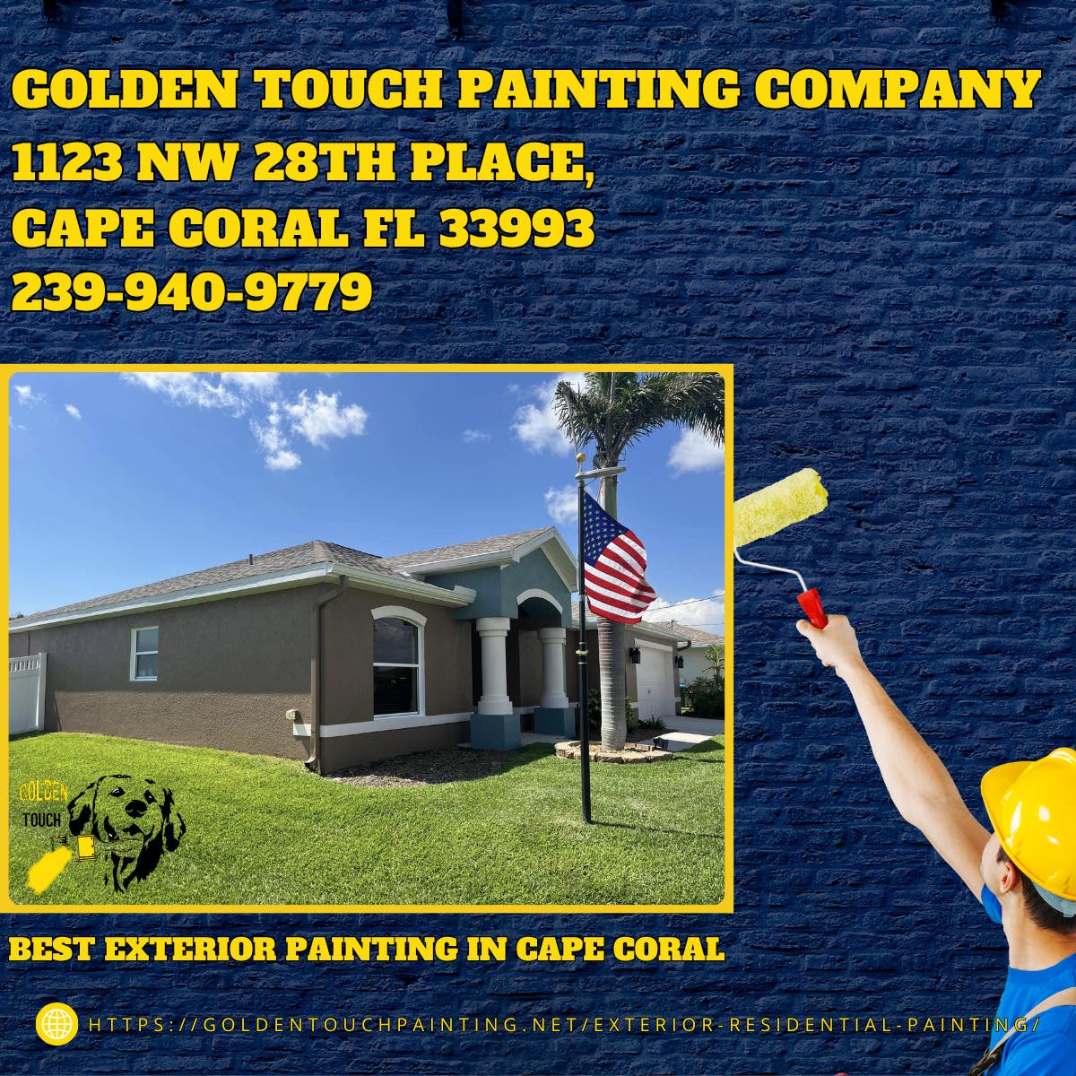 Best Exterior Painting in Cape Coral - Golden Touch Painting Company
