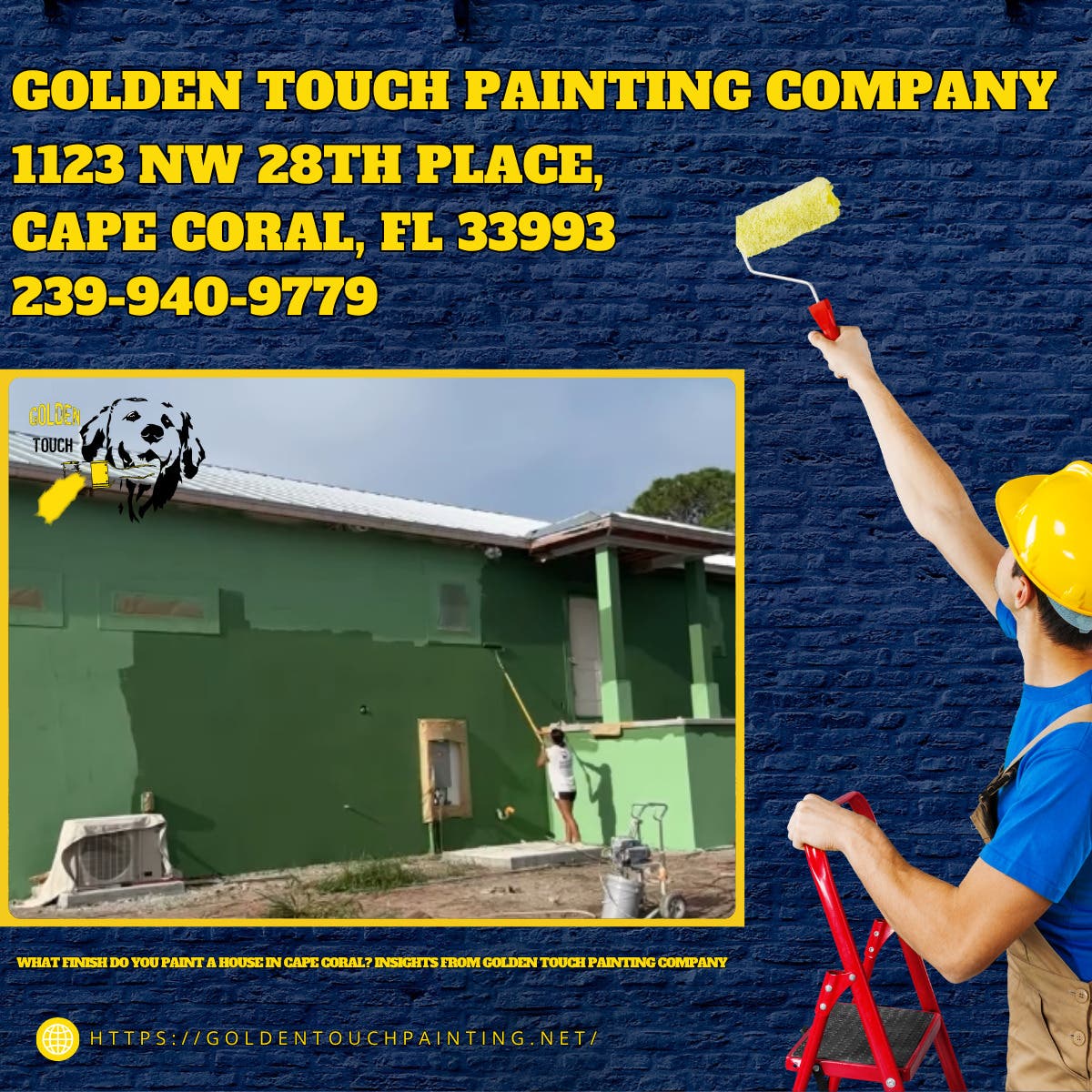 What Finish Do You Paint a House in Cape Coral? Insights From Golden Touch Painting Company