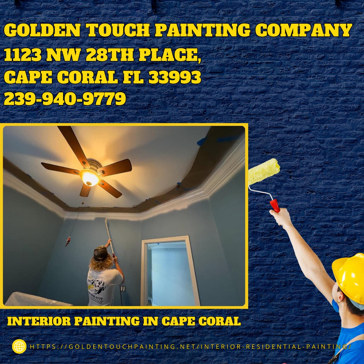 Interior Painting in Cape Coral - Golden Touch Painting Company