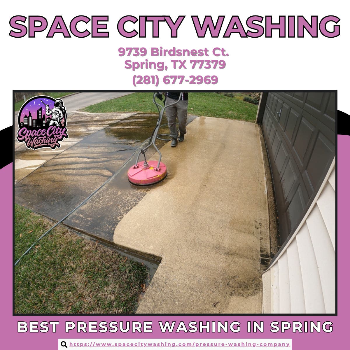 Best Pressure Washing in Spring - Space City Washing