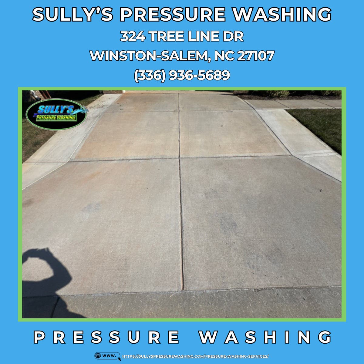 Pressure Washing in Winston-Salem - Sully's Pressure Washing 