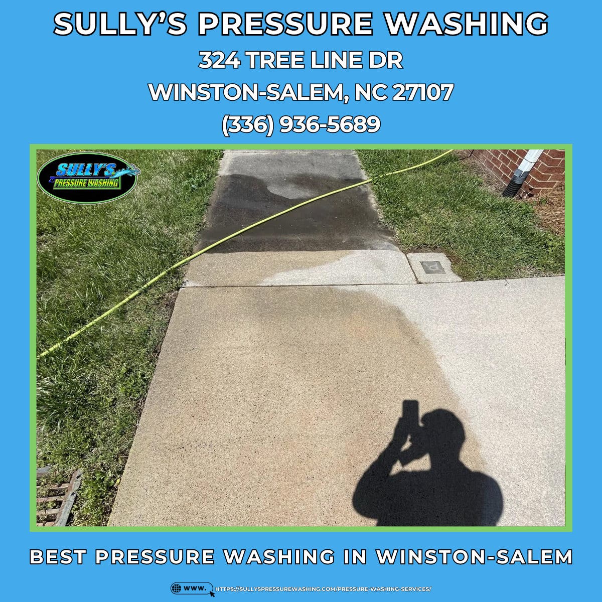 Best Pressure Washing in Winston-Salem - Sully's Pressure Washing