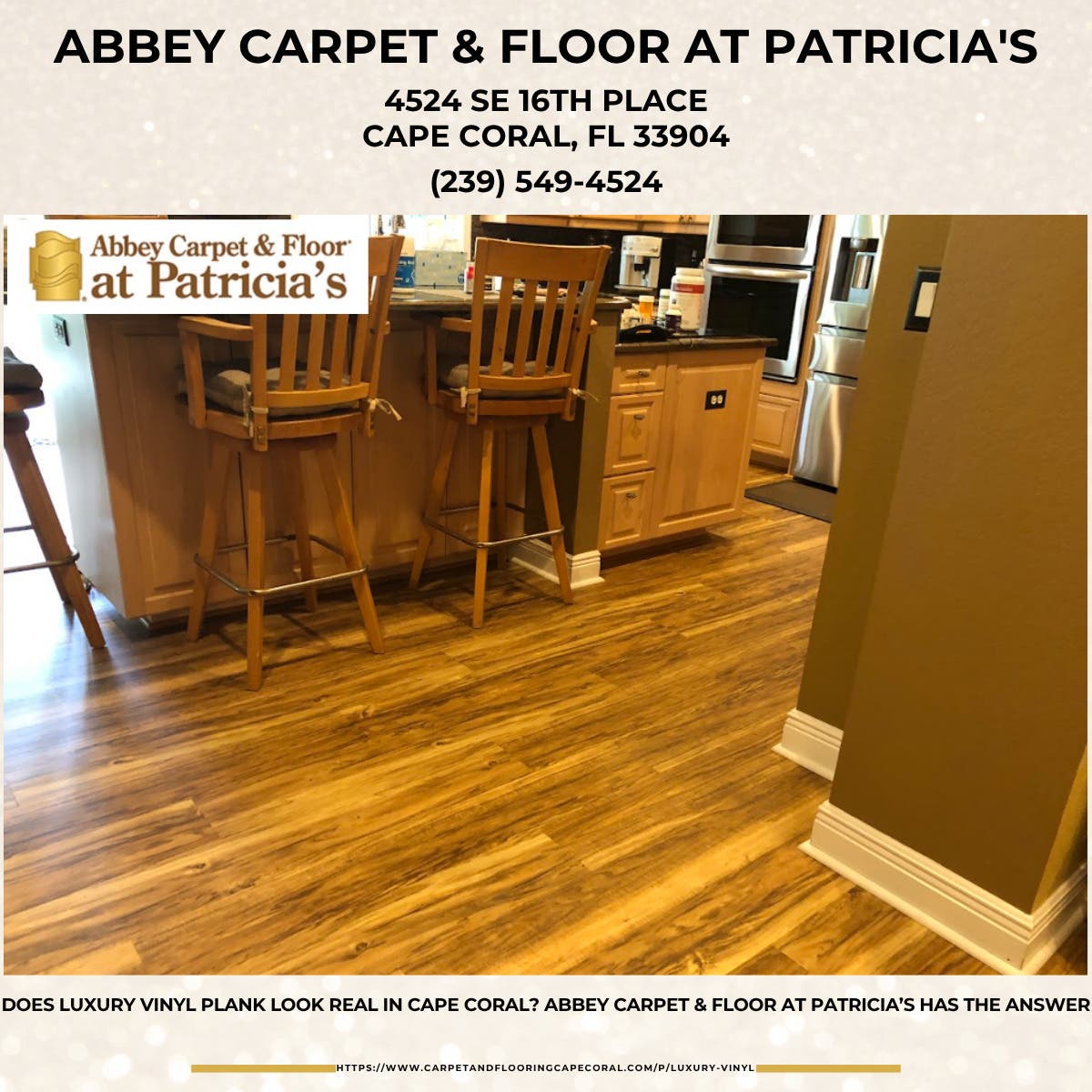 Does Luxury Vinyl Plank Look Real in Cape Coral? Abbey Carpet & Floor at Patricia’s Has the Answer