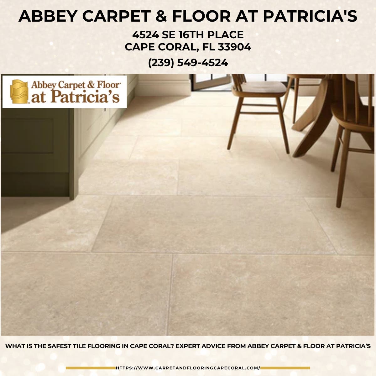 What Is the Safest Tile Flooring in Cape Coral? Expert Advice From Abbey Carpet & Floor at Patricia’