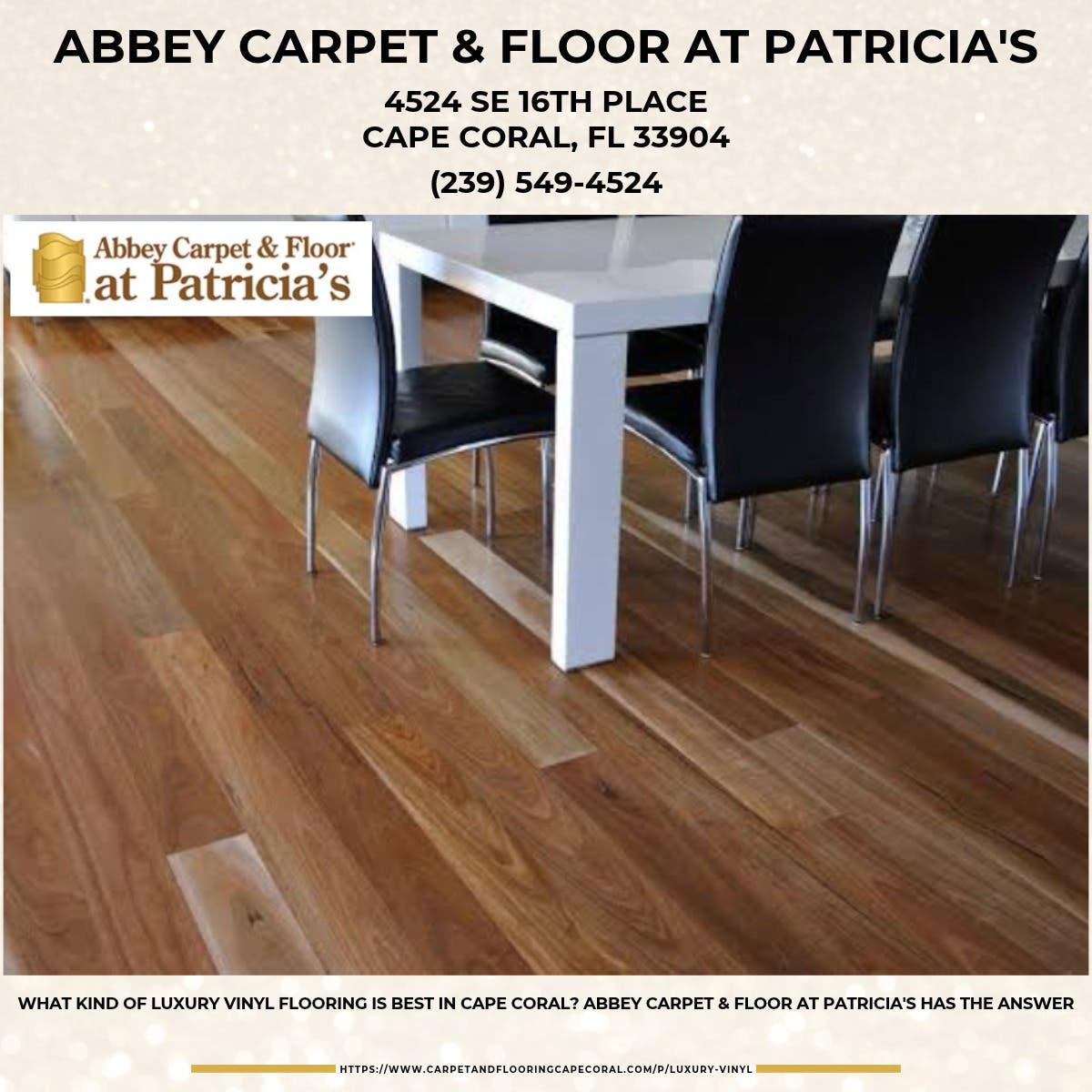 What Kind of Luxury Vinyl Flooring Is Best in Cape Coral? Abbey Carpet & Floor at Patricia's Has the