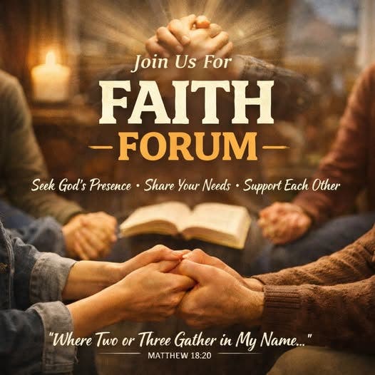 Bible Study/Faith Forum