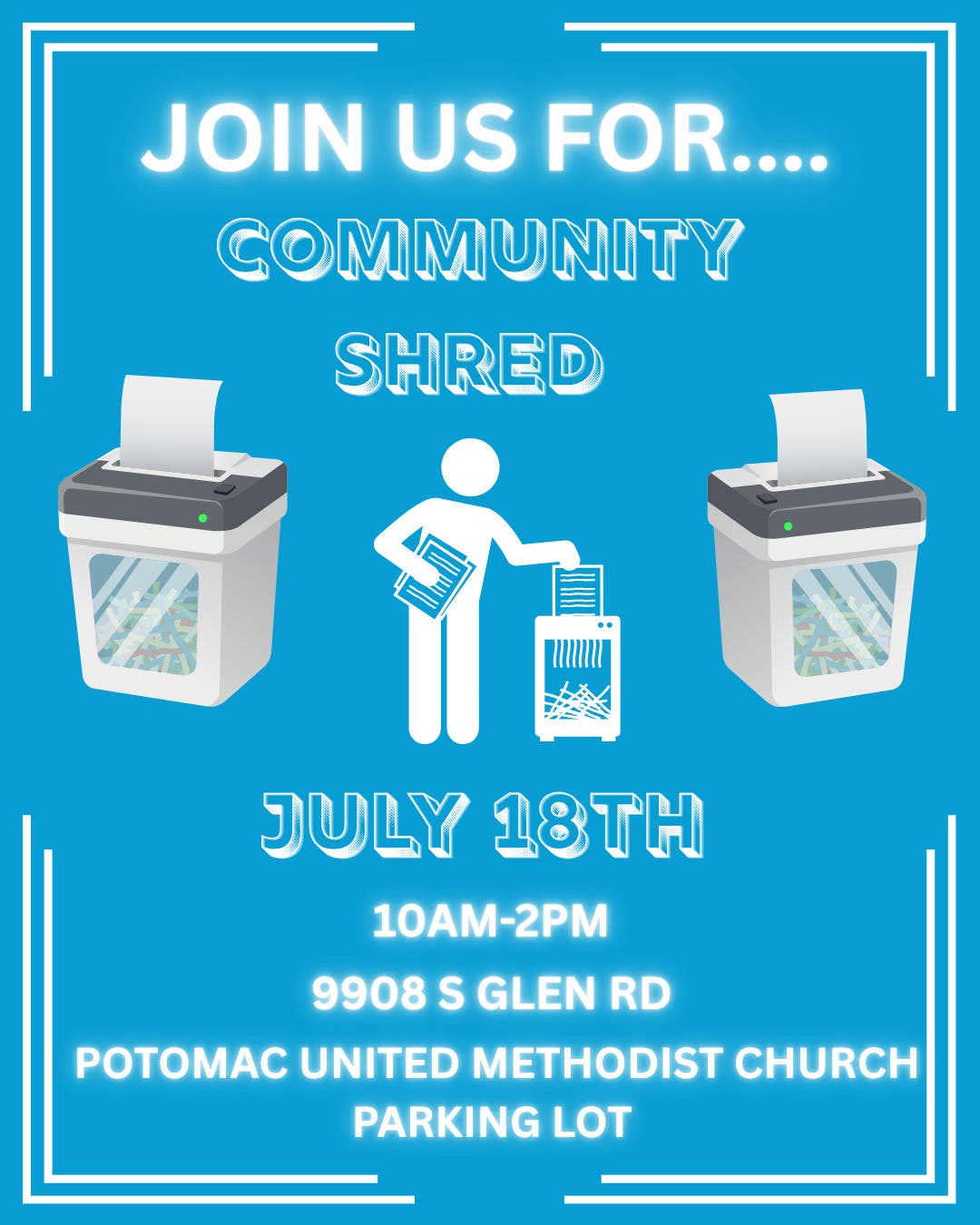 Join Us For Community Shred!