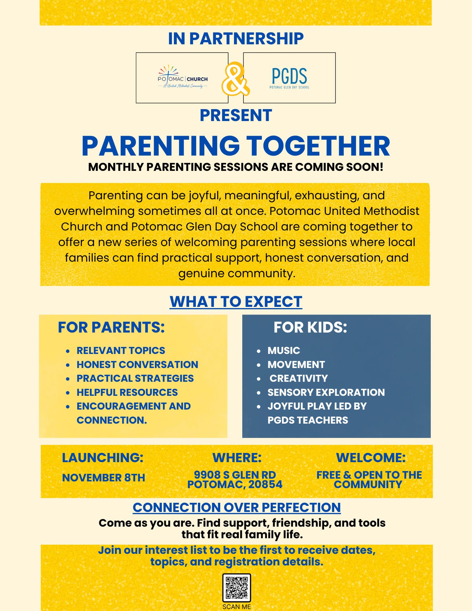 PUMC and PGDS Present: Parenting Together