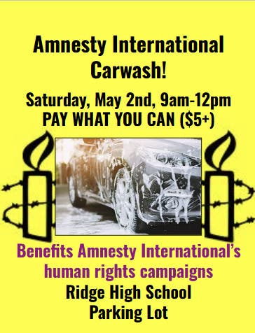 Amnesty International Carwash!