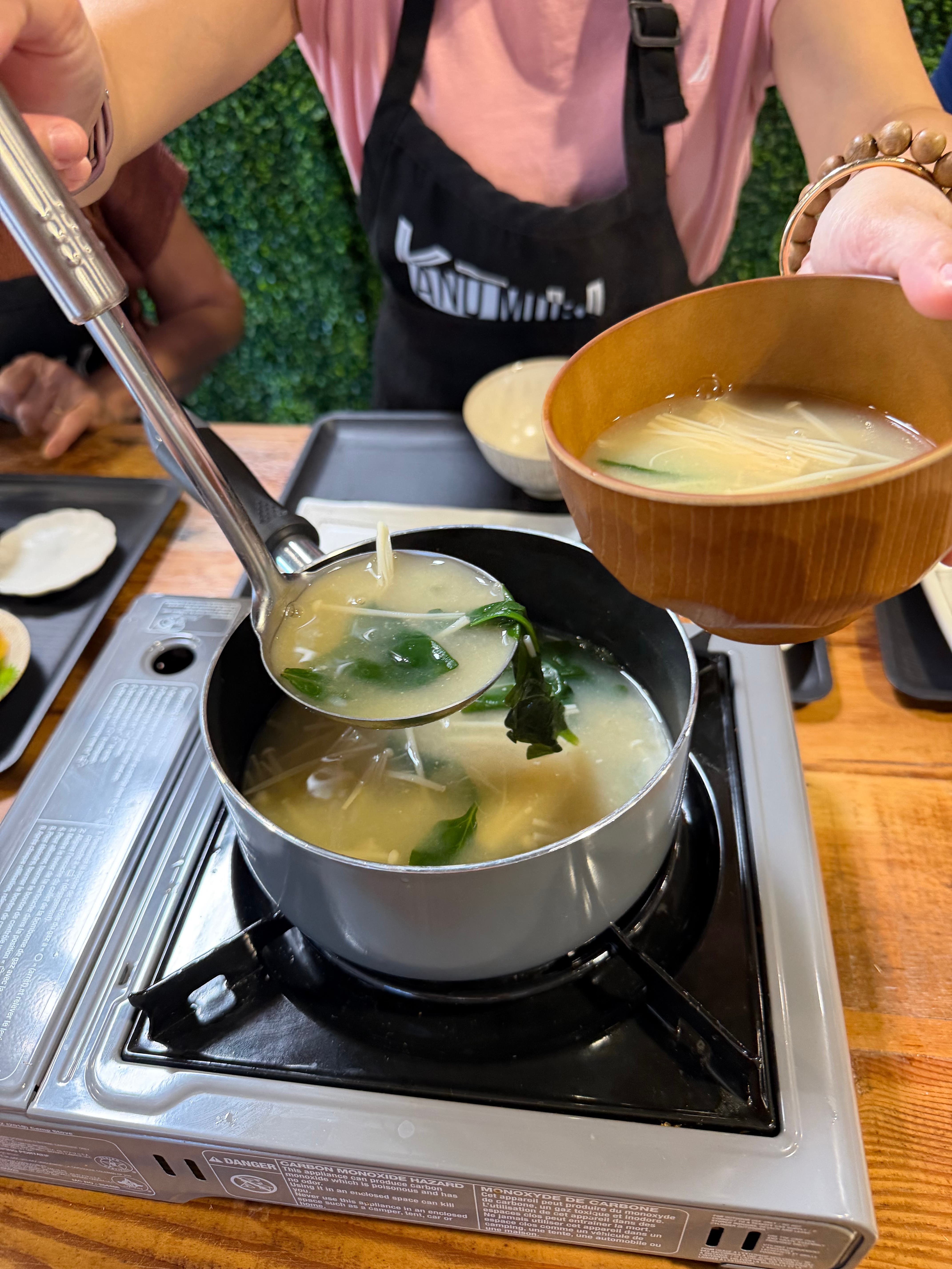 Japanese Dashi & Miso Soup Masterclass in Lake Forest!