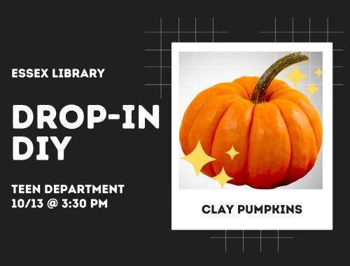 Teen Drop-In DIY - Clay Pumpkins