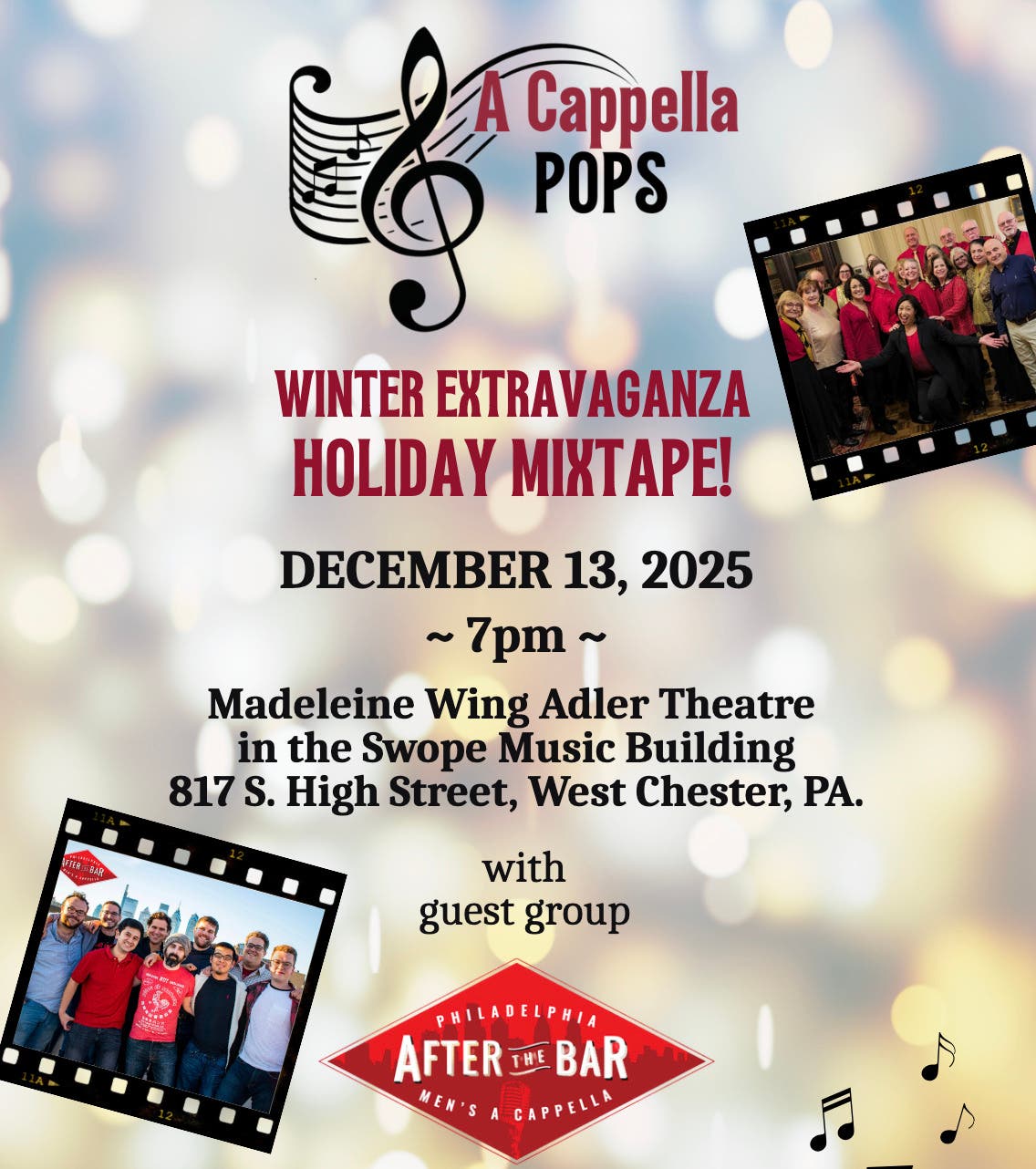 A Cappella POPS presents its Holiday Mixtape!