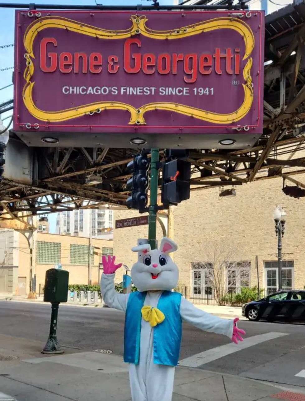 Easter Brunch with Easter Bunny at Gene & Georgetti