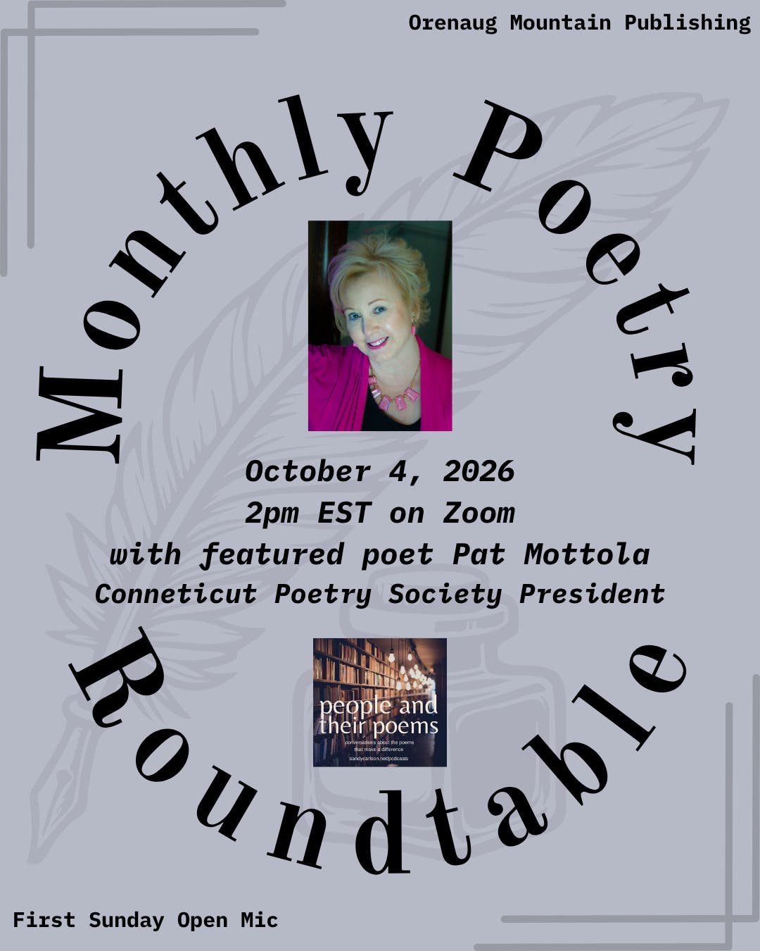 Monthly Poetry Roundtable