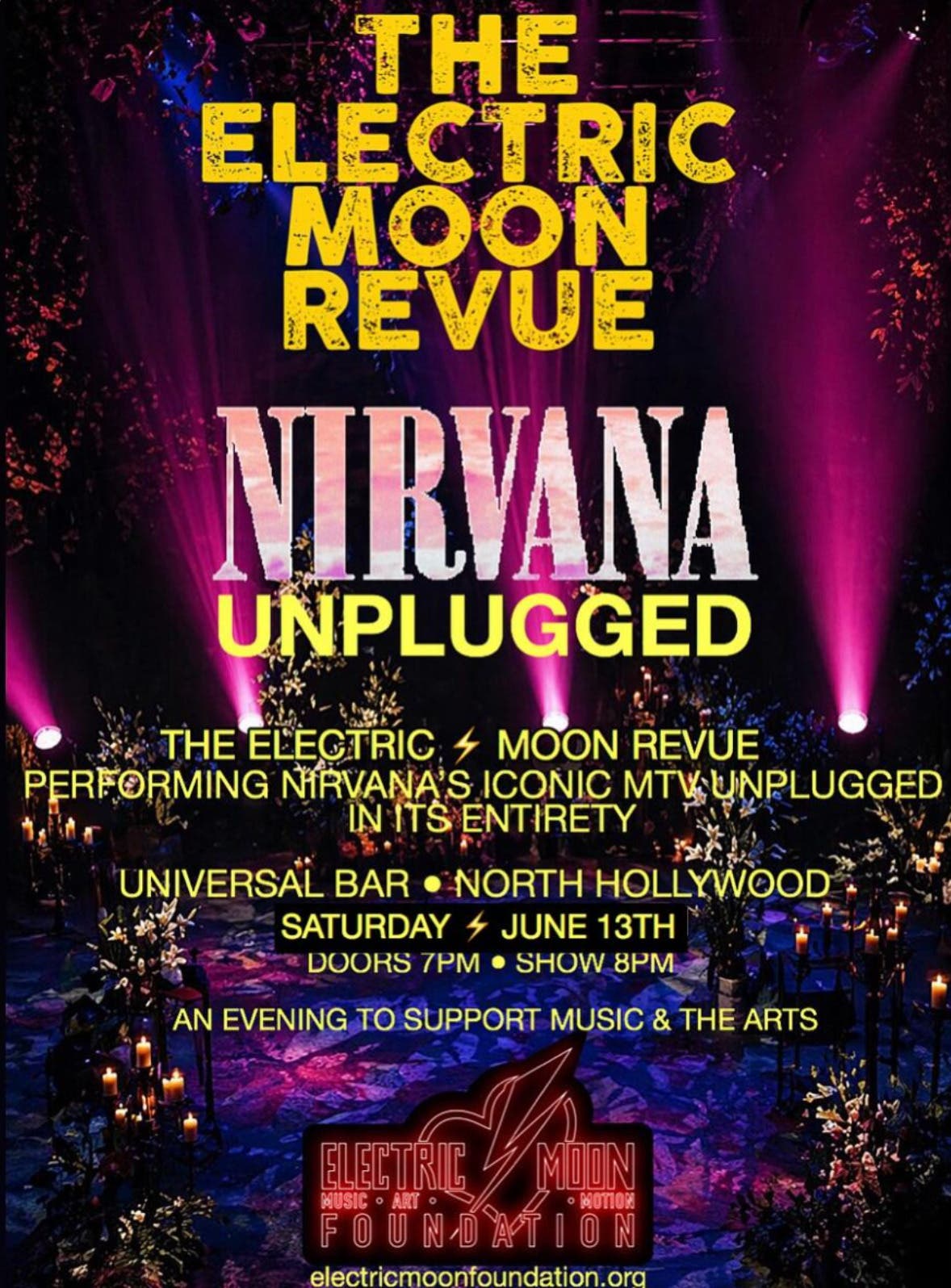 Nirvana MTV Unplugged Live in North Hollywood
