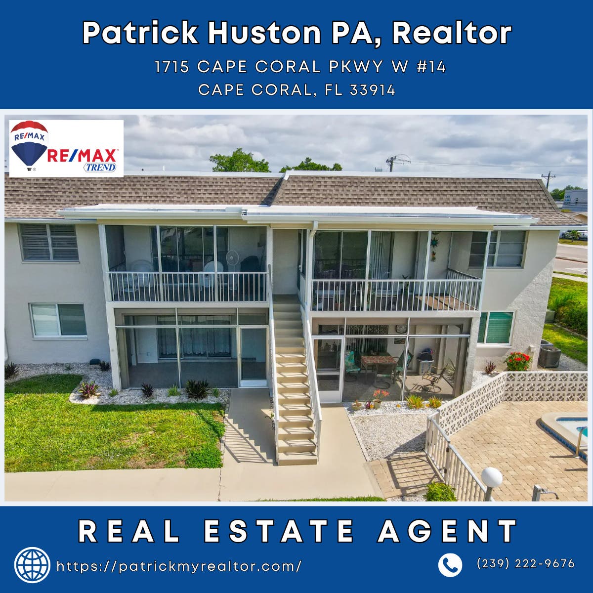Real Estate Agent in Cape Coral - Patrick Huston PA, Realtor