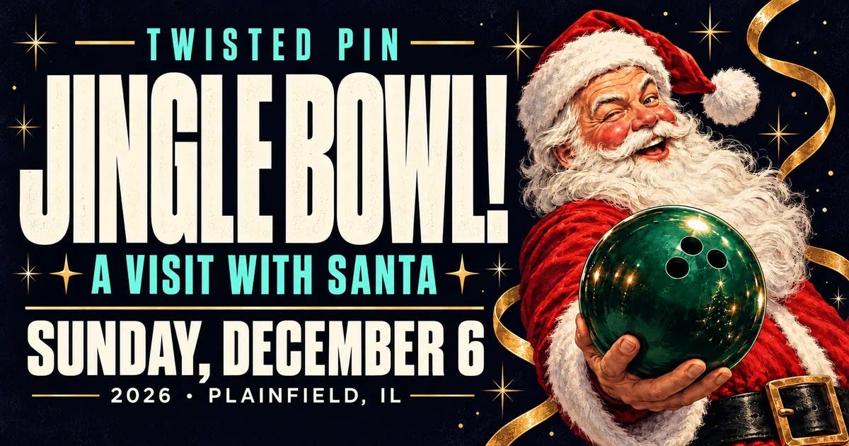Jingle Bowl: Bowling and a Visit with Santa at Twisted Pin