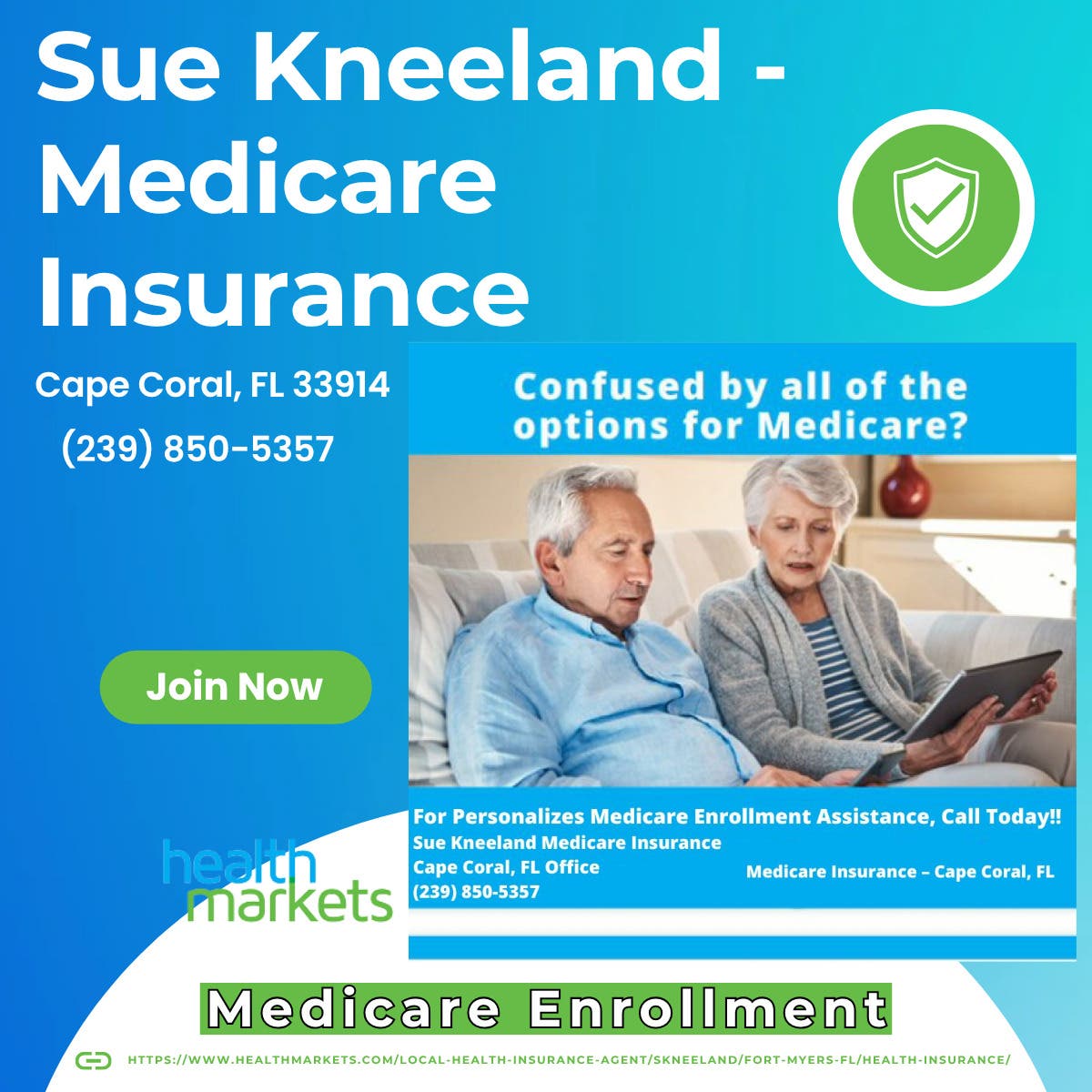 Medicare Enrollment in Cape Coral - Sue Kneeland Medicare Insurance