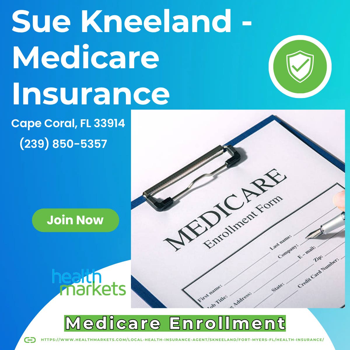 Medicare Enrollment in Cape Coral - Sue Kneeland Medicare Insurance