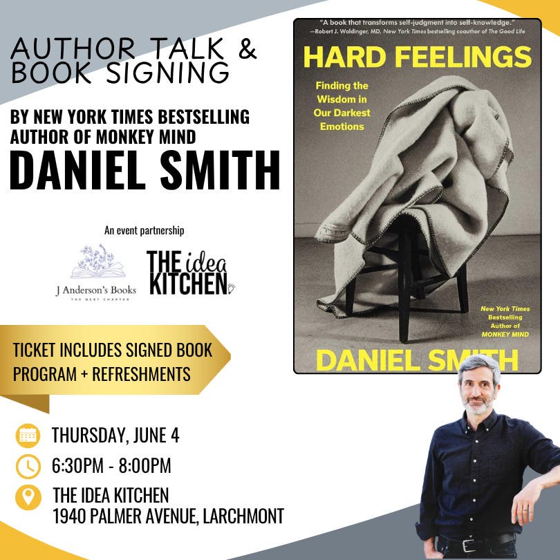 Book Talk & Reception | Hard Feelings, by Daniel Smith