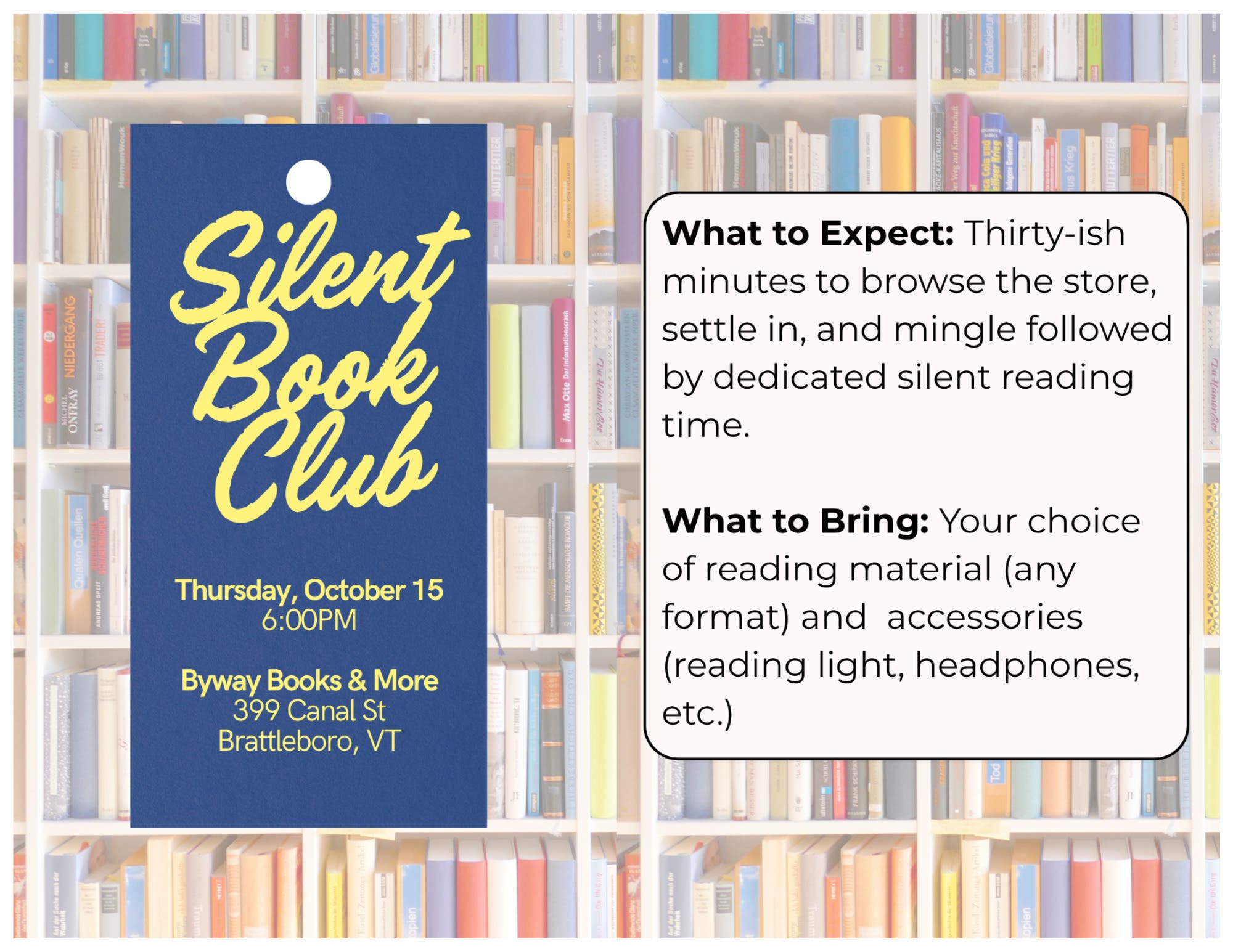 Silent Book Club