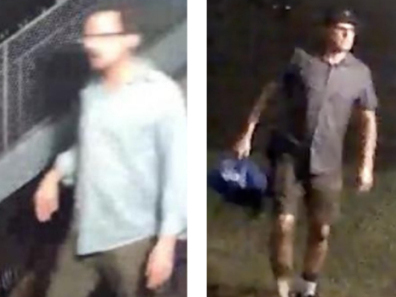 The suspect in multiple window peeping cases.