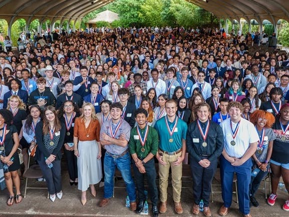 The seniors honored at the fifth annual Where Achievement Begins celebration.