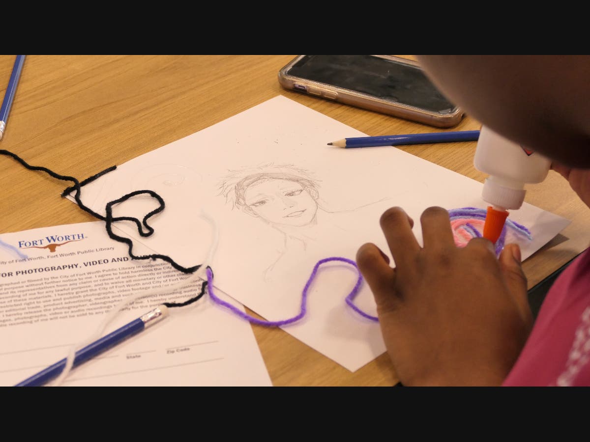 An art piece from the program.