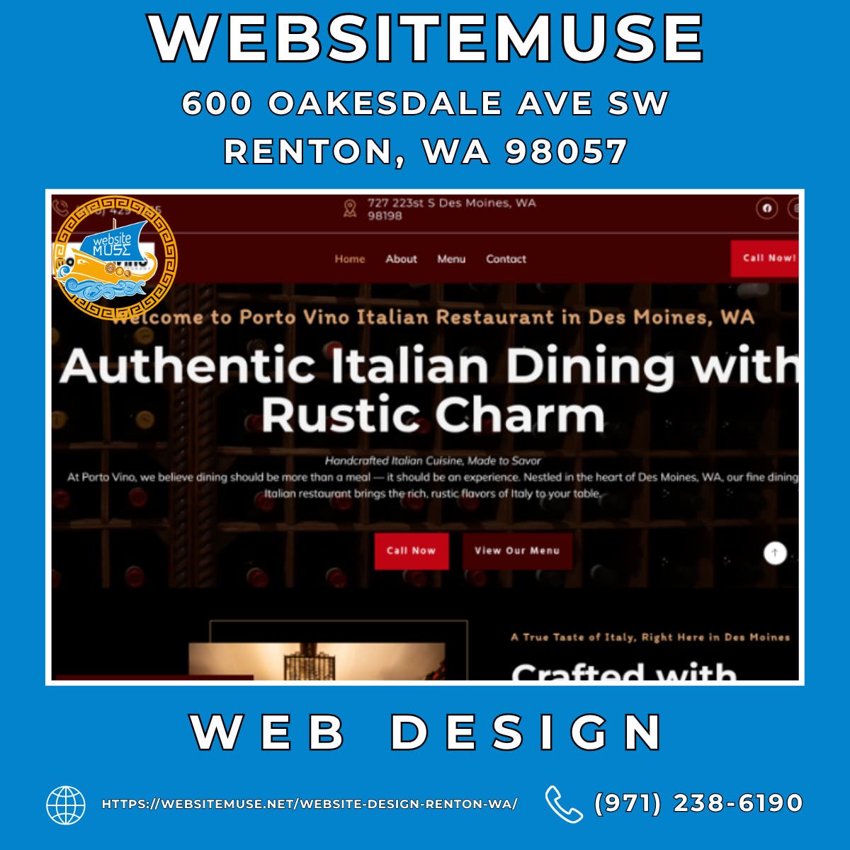 Web Design in Renton- Websitemuse