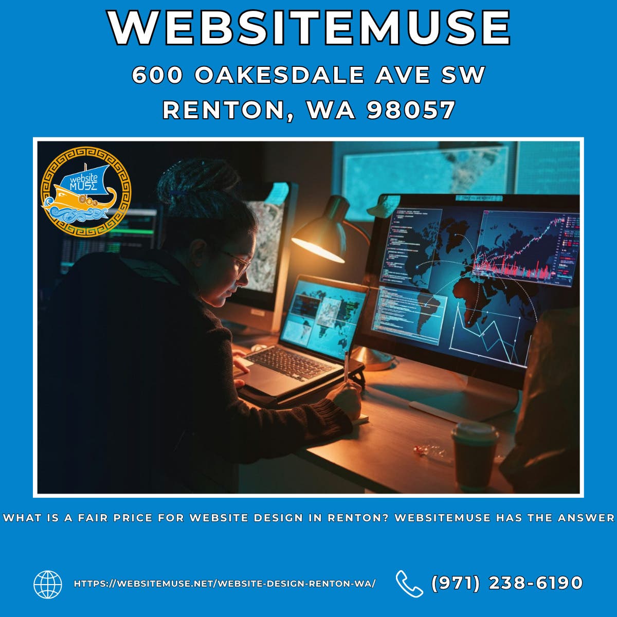 What Is a Fair Price for Website Design in Renton? Websitemuse Has the Answer