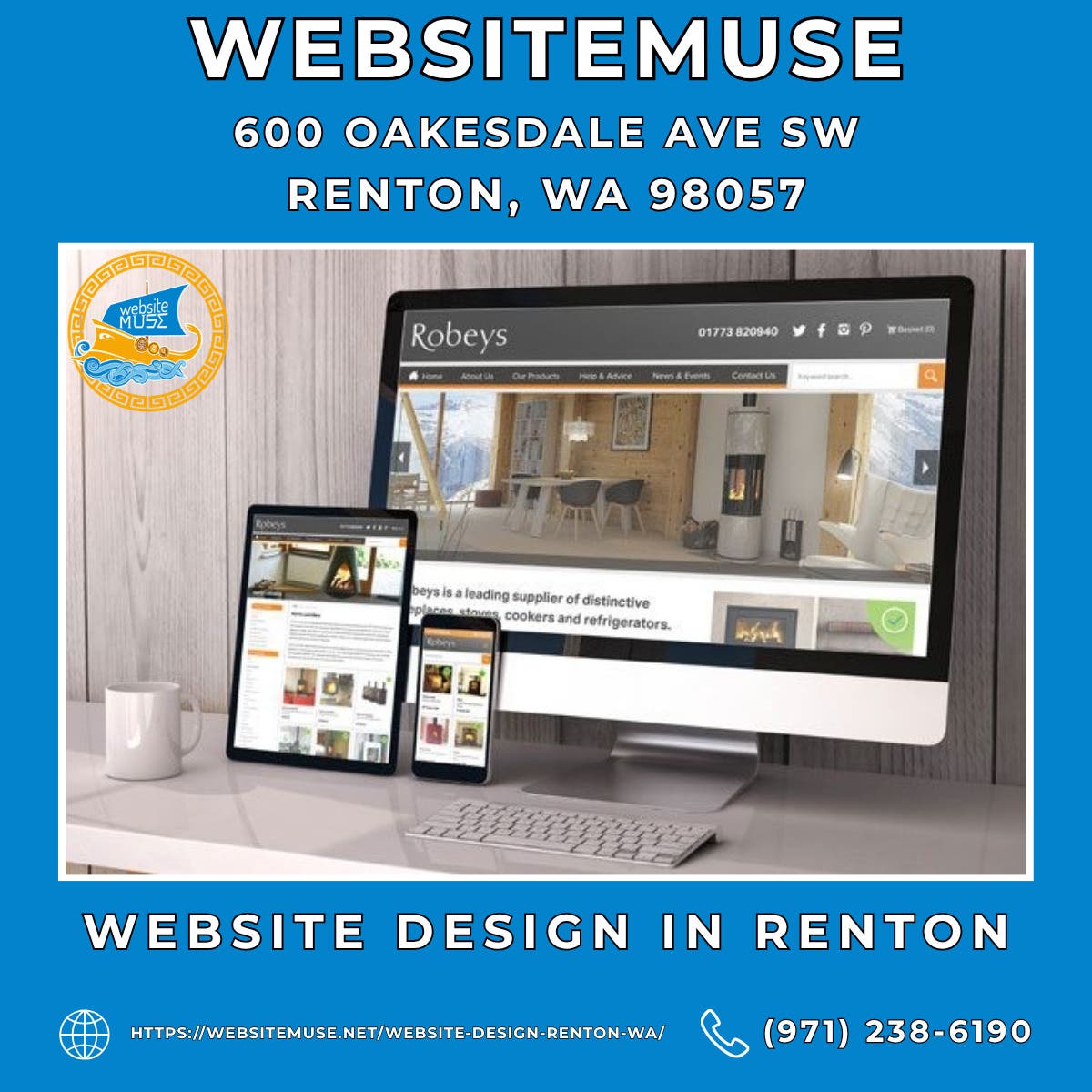 Website Designer in Renton - Websitemuse
