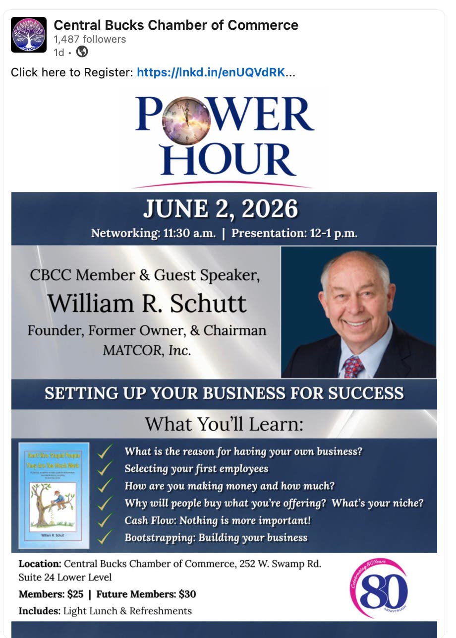 Power Hour: Setting Up Your Business For Success