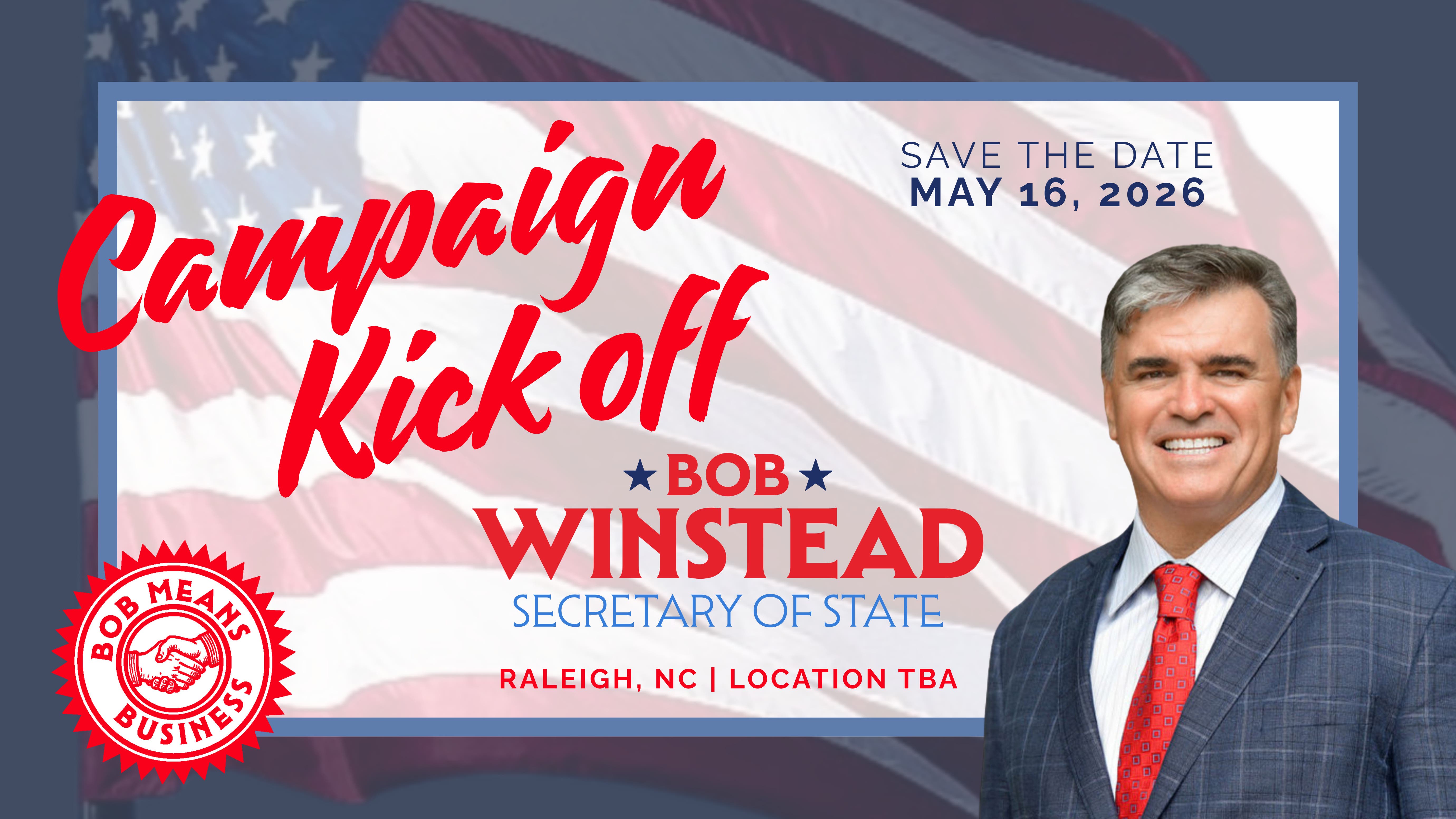 Bob Winstead For Secretary Of State Campaign Kickoff Party
