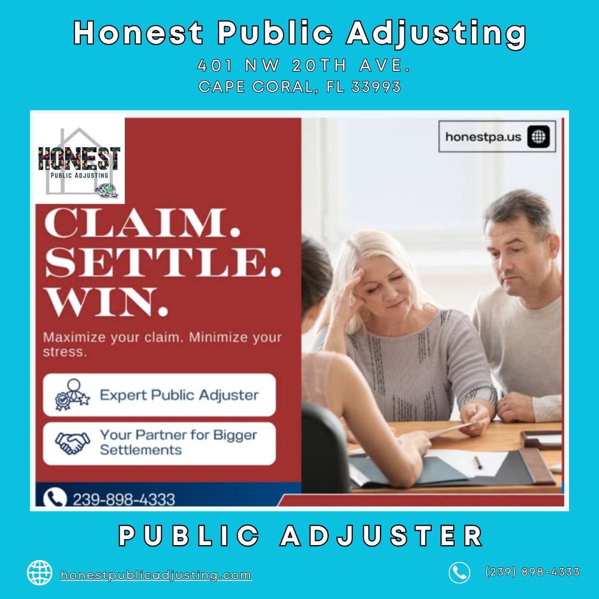 Public Adjuster in Cape Coral - Honest Public Adjusting