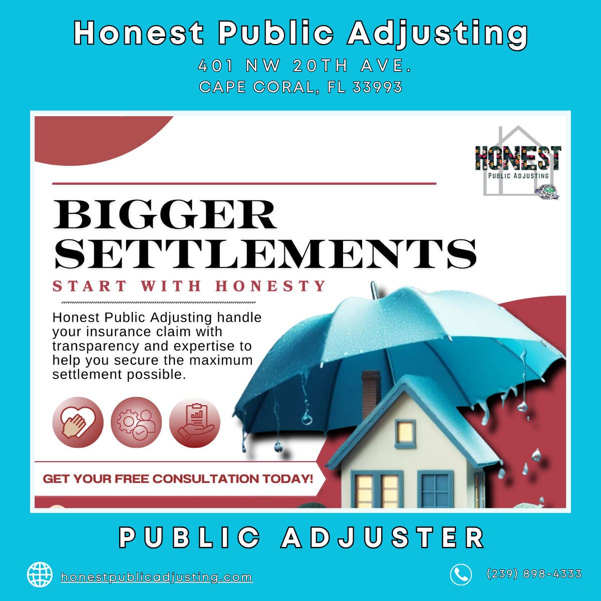 Public Adjuster in Cape Coral - Honest Public Adjusting