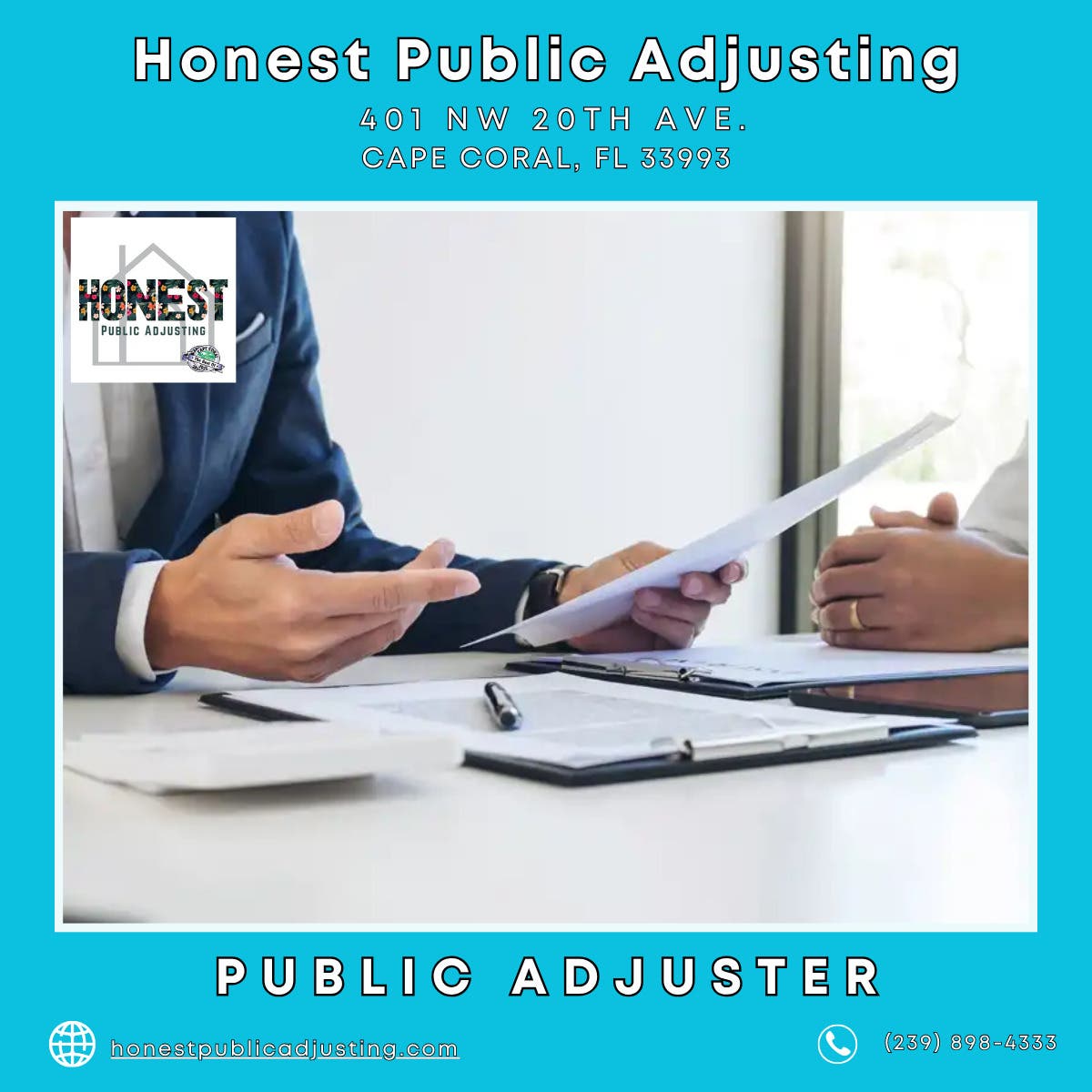 Public Adjuster in Cape Coral - Honest Public Adjusting