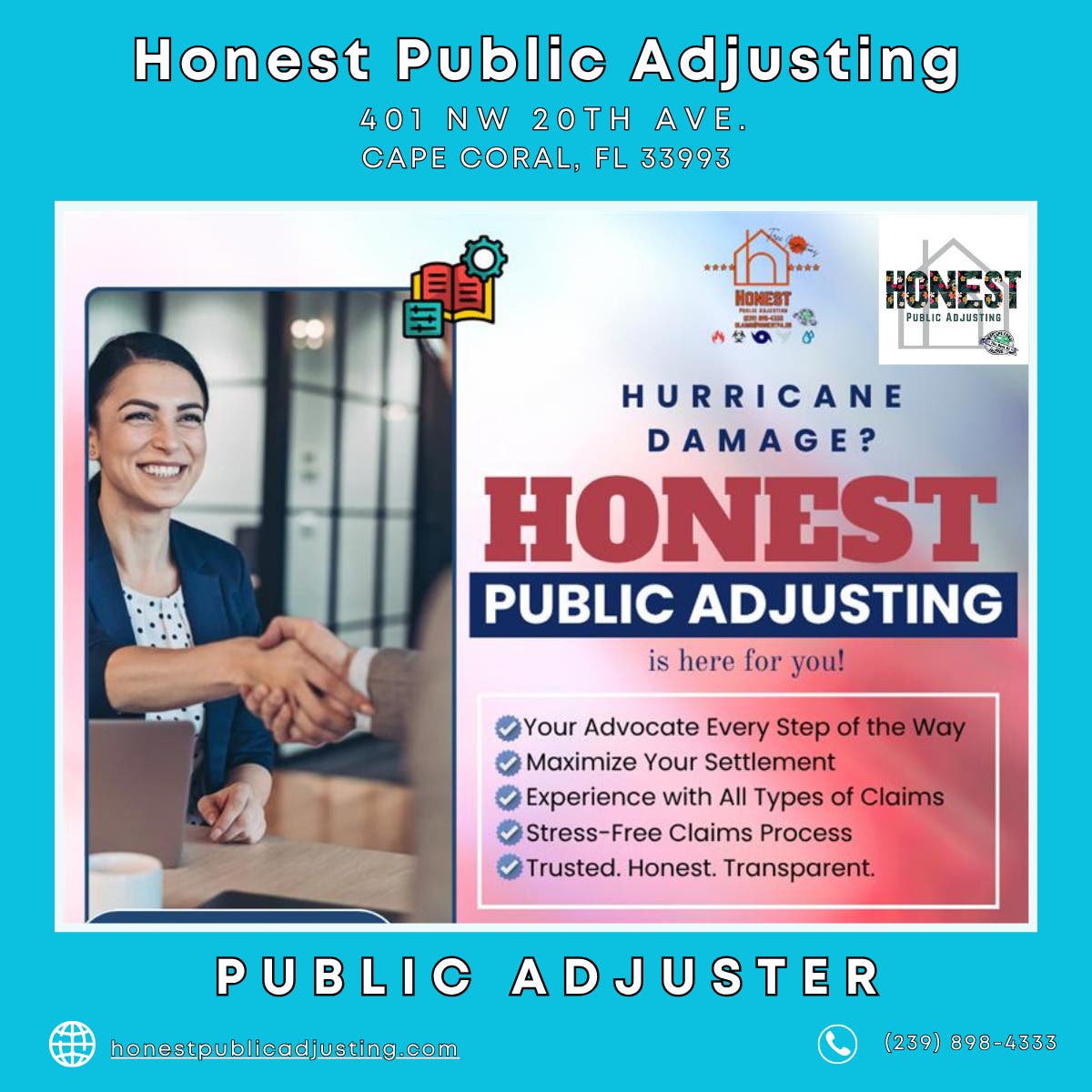 Public Adjuster in Cape Coral - Honest Public Adjusting
