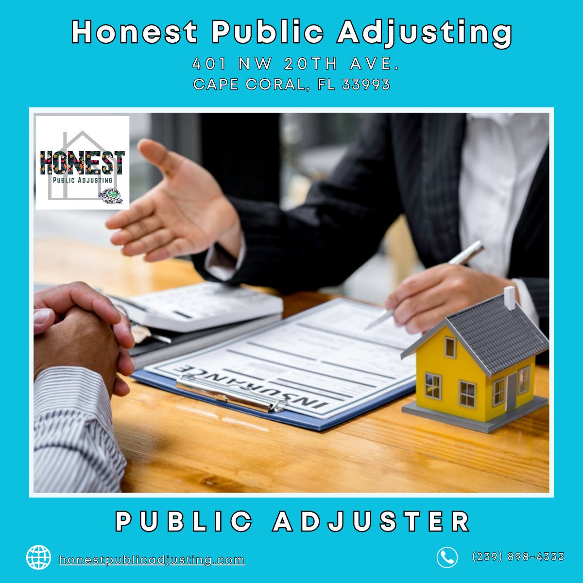 Public Adjuster in Cape Coral - Honest Public Adjusting