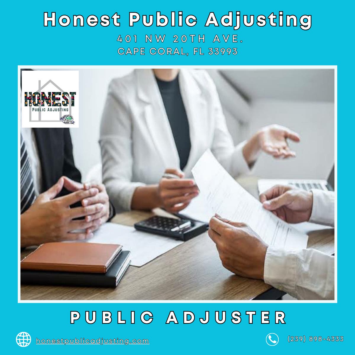 Public Adjuster in Cape Coral - Honest Public Adjusting
