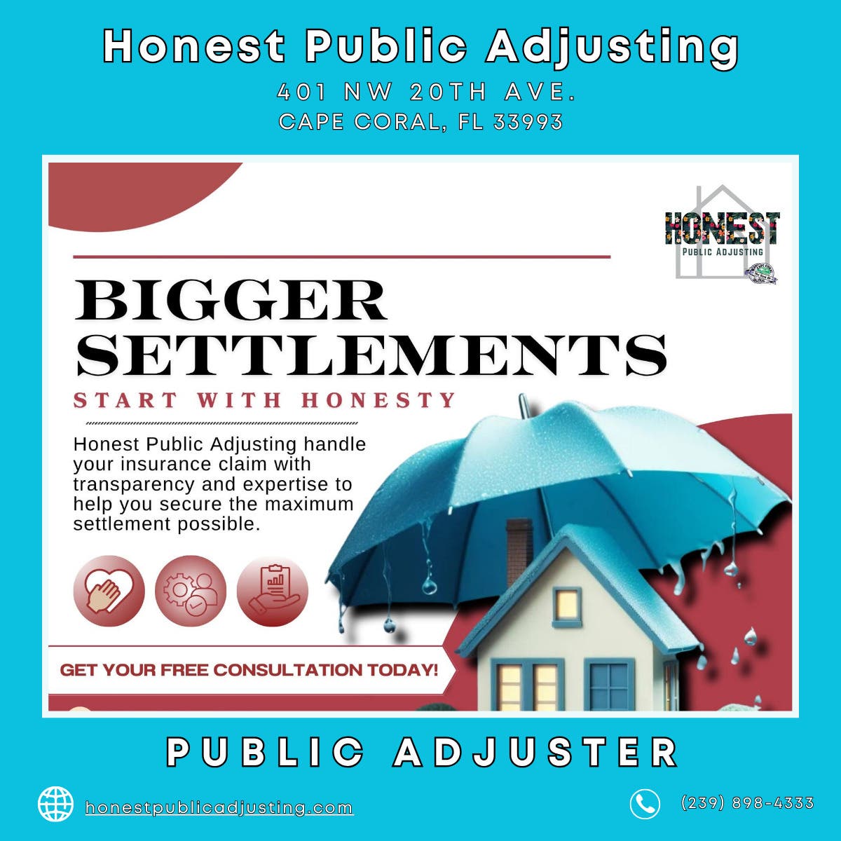 Public Adjuster in Cape Coral - Honest Public Adjusting