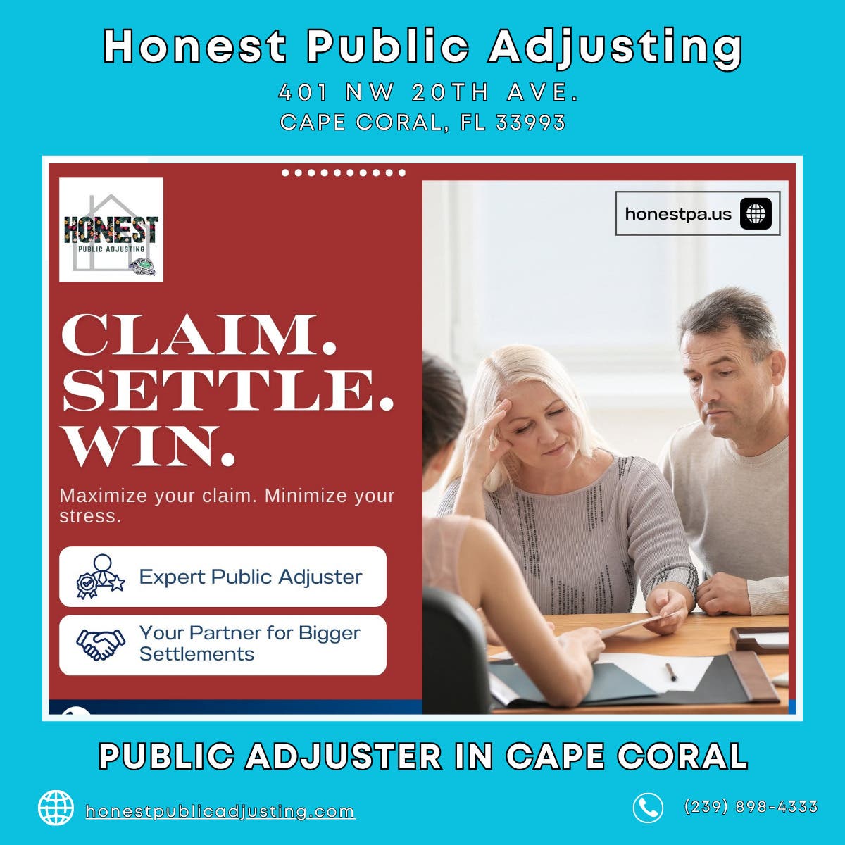 Public Adjuster in Cape Coral - Honest Public Adjusting