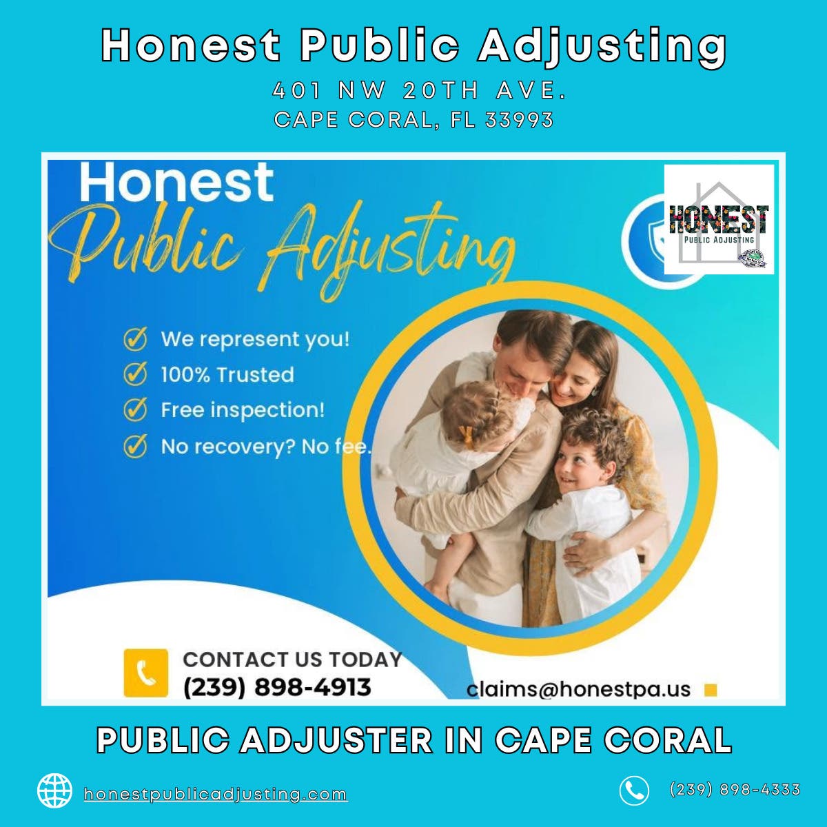 Public Adjuster in Cape Coral - Honest Public Adjusting