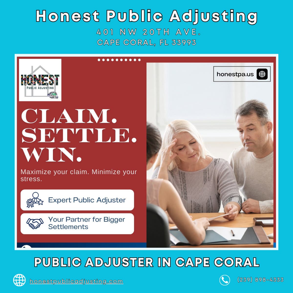 Public Adjuster in Cape Coral - Honest Public Adjusting