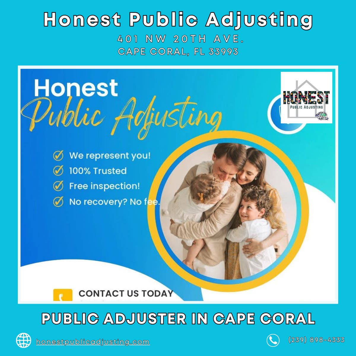 Public Adjuster in Cape Coral - Honest Public Adjusting
