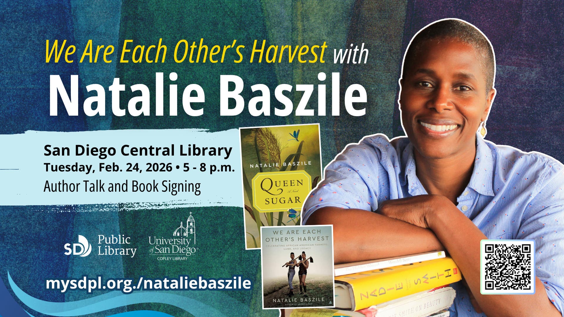 "We Are Each Other's Harvest" with Natalie Baszile: Black History Month Resource Fair & Author Talk