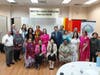 Participants gather for a group photo during the interfaith program.