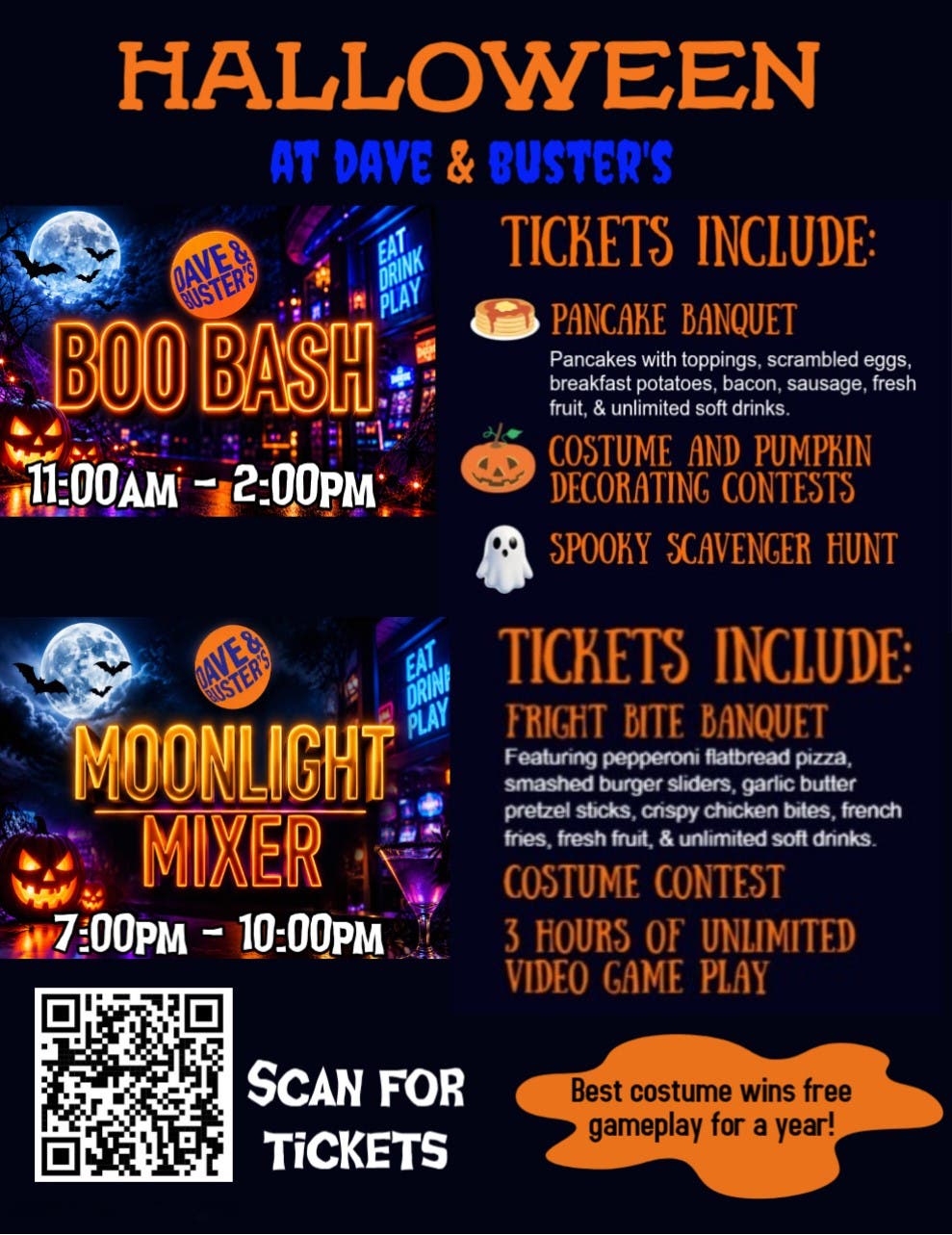 Boo Bash & Moonlight Mixer