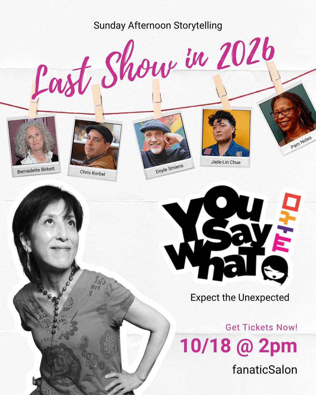 "You Say What!" – A Live Comedy & True Storytelling Show