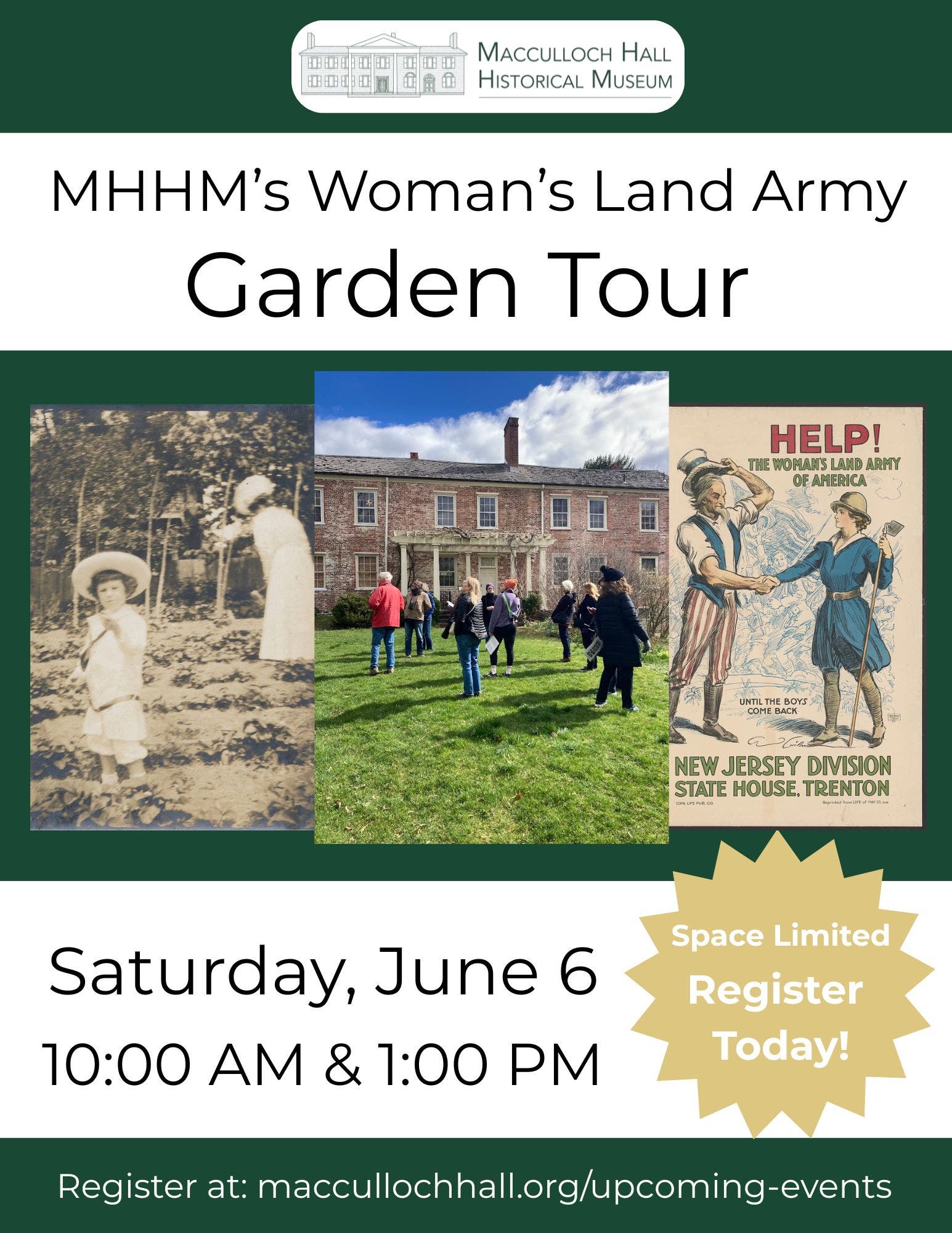 Garden Tour - 1:00 PM