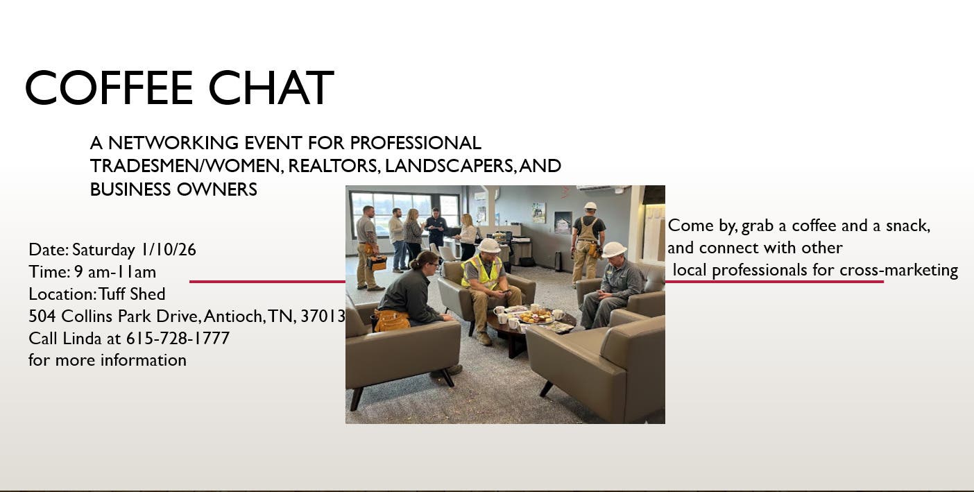 Coffee Chat Networking event
